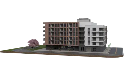Condo building exterior