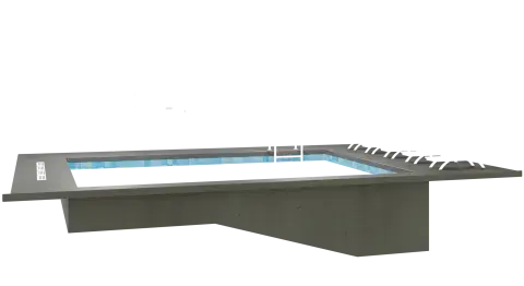 Common Element Pool Area - Structure