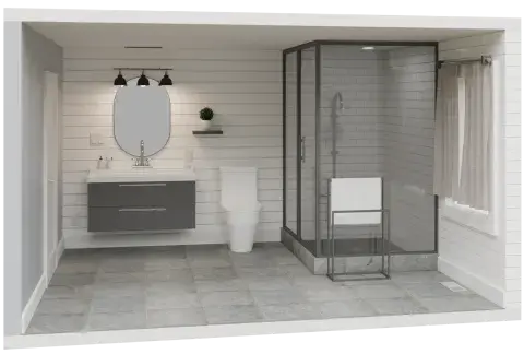 Freehold Townhome Bathroom