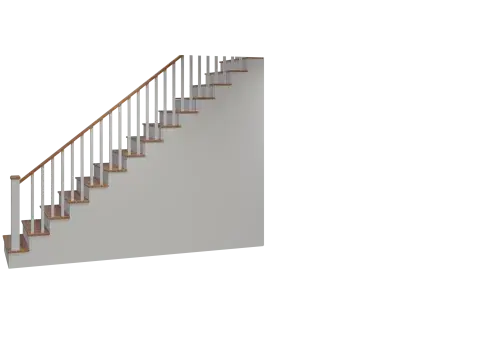 Condo Townhome Hallway - Stairs