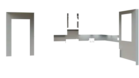 Condo Townhome Kitchen - Wall