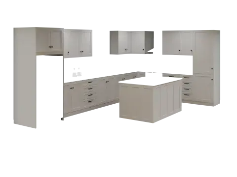 Condo Unit Kitchen - Cabinets
