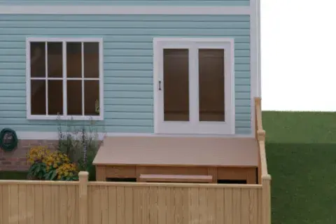 Exterior door