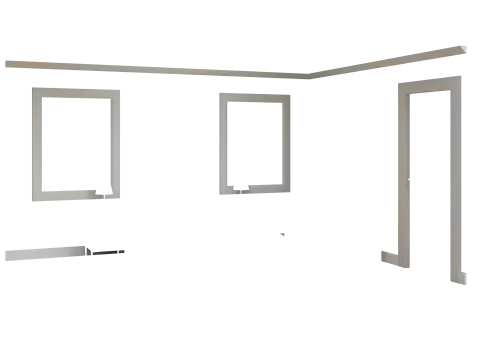 Freehold home bedroom trim