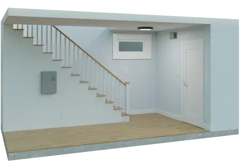 Freehold Townhome Finished Basement
