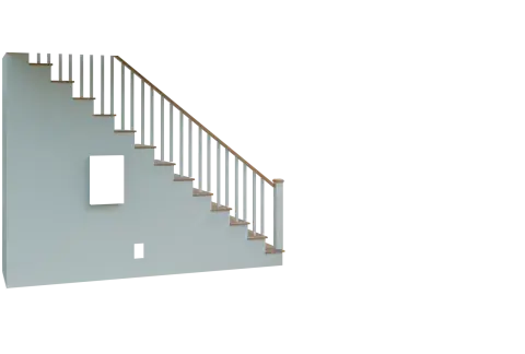 Freehold Townhome Finished Basement - Stairs