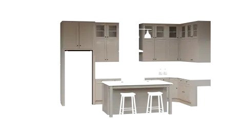 Freehold Townhome Kitchen - Cabinets