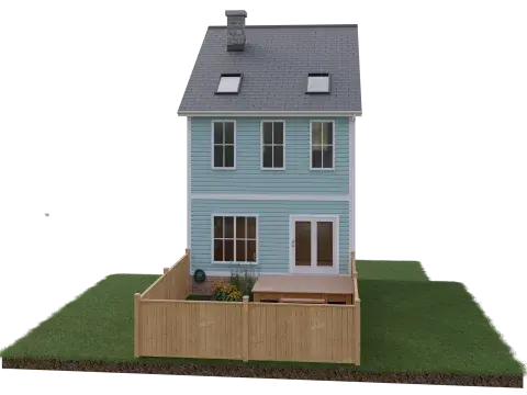Freehold Townhome Landscape or Deck