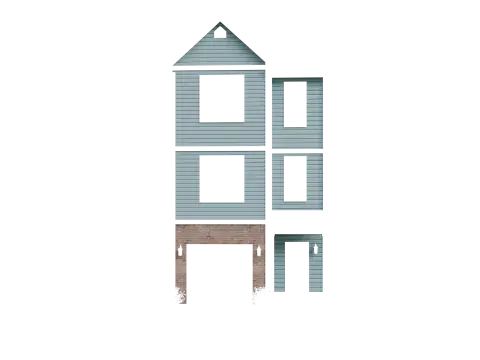 Freehold Townhome Exterior Cladding