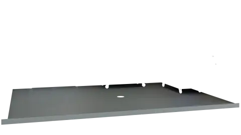 Garbage or recycling floor