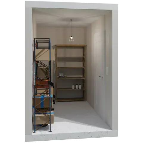 Condo Townhome Cold Room and Crawl Space