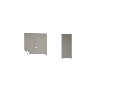 Condo Unit Bedroom - Interior Doors