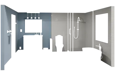 Freehold Home Bathroom - Wall