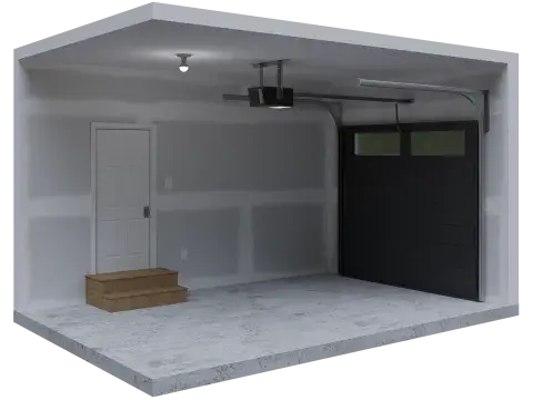 Freehold Townhome Garage