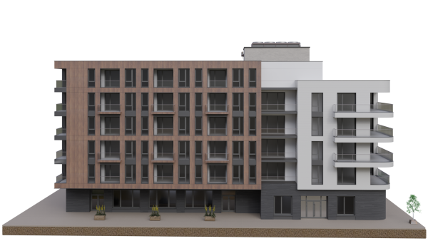 Condo building exterior