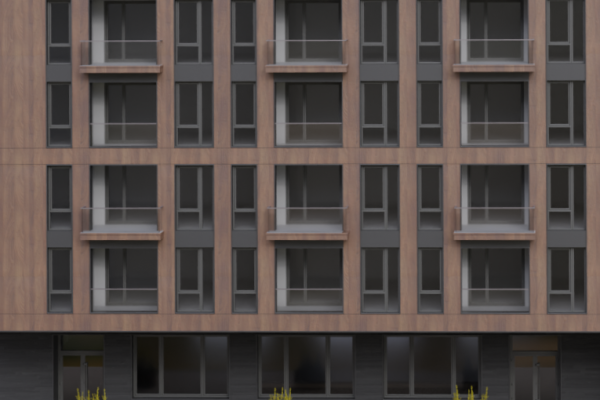Common element exterior columns.