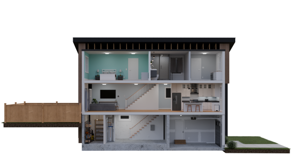Condo Townhome Interior