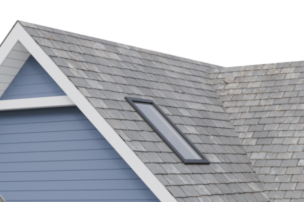 Roof with skylight